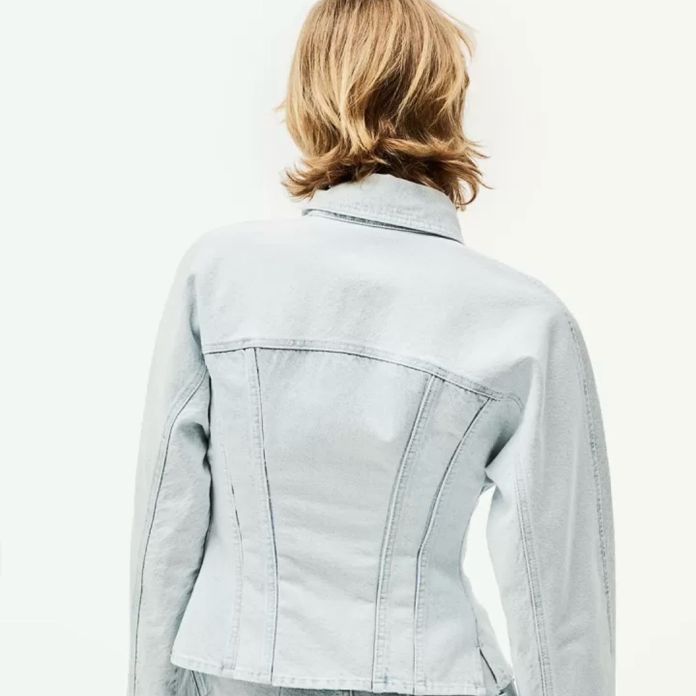 H&M Denim Top - Picture 2 of 7